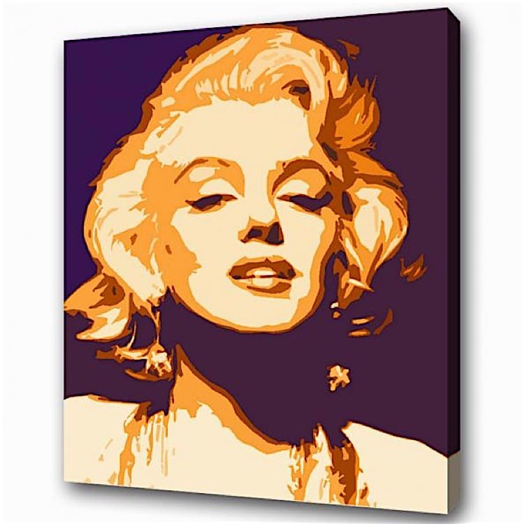 Ondenkbaar kaping scheuren Schilderij Marilyn Monroe pop-art - Te Koop | Kunst voor in huis