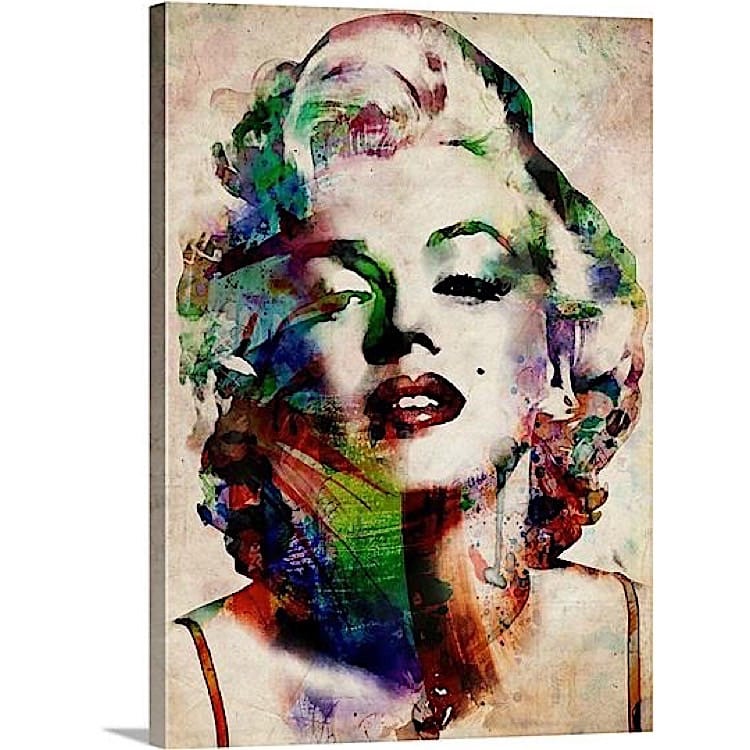 omdraaien naam vals Schilderij Marilyn Monroe Urban | Kunst voor in huis