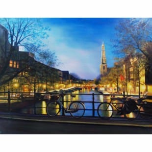 Toezicht houden bijlage Sta in plaats daarvan op Handgeschilderde Amsterdamse Schilderijen | Kunst voor in huis